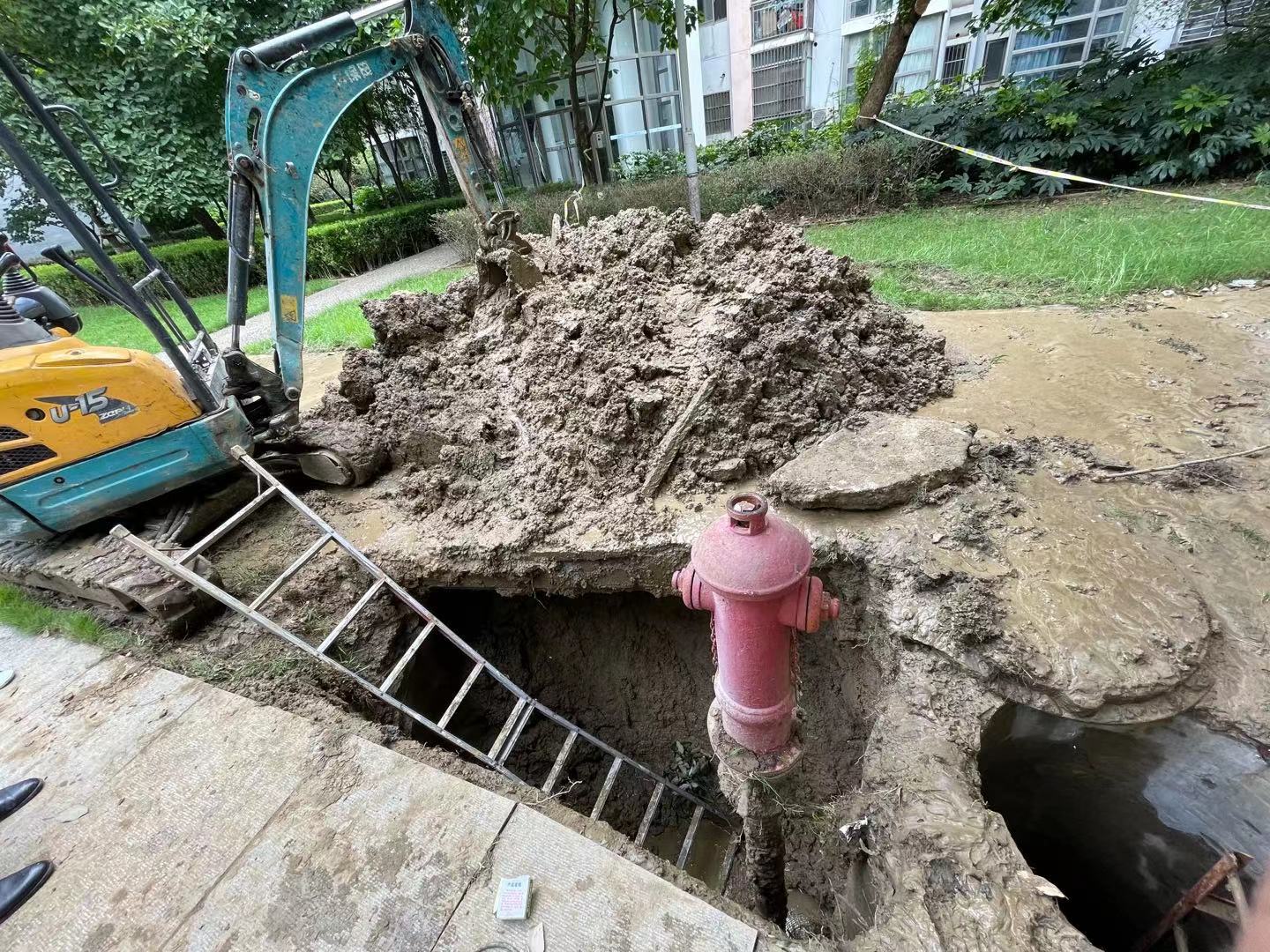 室外消防管道漏水(图3)