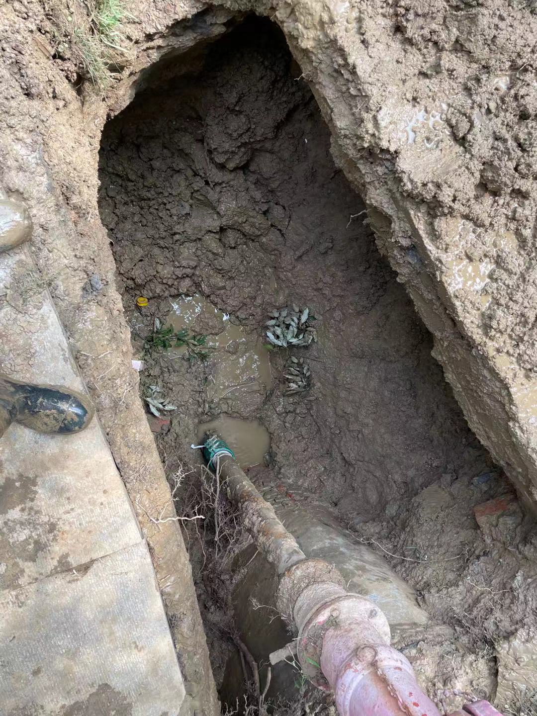 室外消防管道漏水(图4)